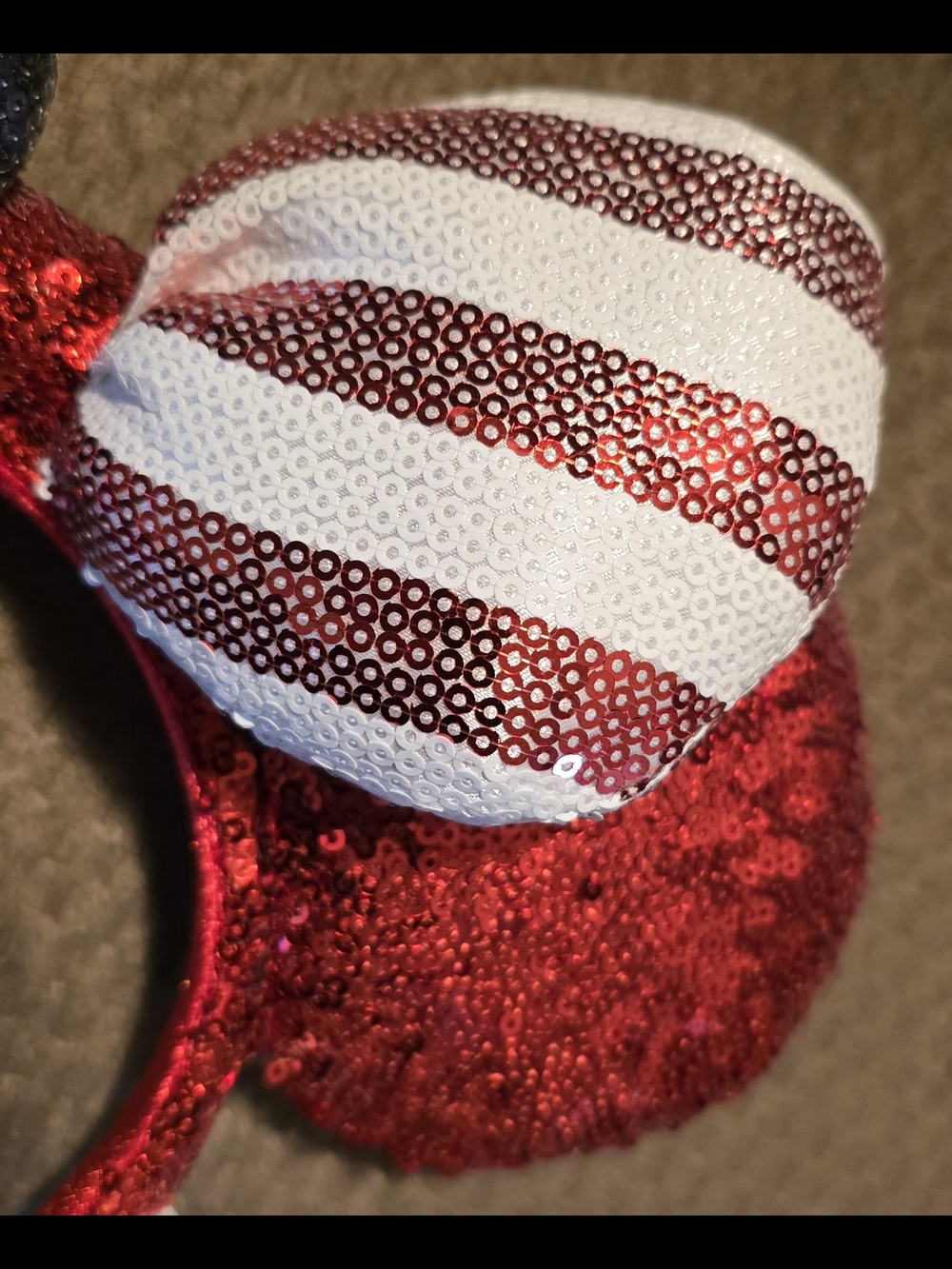 Disney Minnie Ears Headband - Patriotic Red, White & Blue - Picture 2 of 5